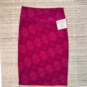 NEW LuLaRoe Cassie Pencil Skirt Polka Dot Yoga Waist Band